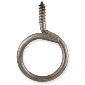 1.25″ Stainless Steel Wood Screw Bridle Ring for Cable Support
