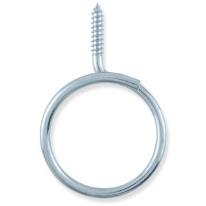 2″ Zinc Plated Wood Screw Bridle Ring for Cable Support