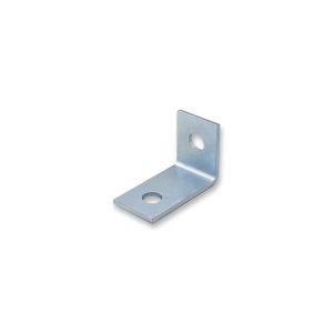 90 Degree Angle Clip w/ 1/4″ Holes – 14 gauge